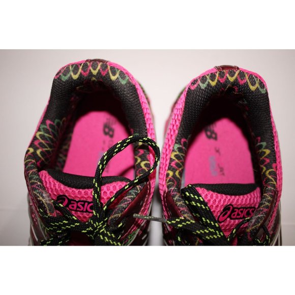 ASICS womens running shoes pink size 7 - Picture 2 of 11